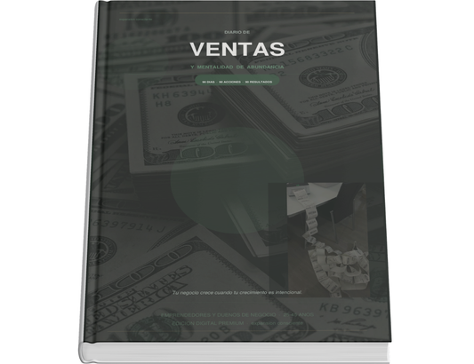 💼 DIARIO DE VENTAS Y MENTALIDAD DE ABUNDANCIA